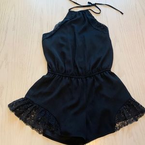 Halter style Detailed with Lace beautifully